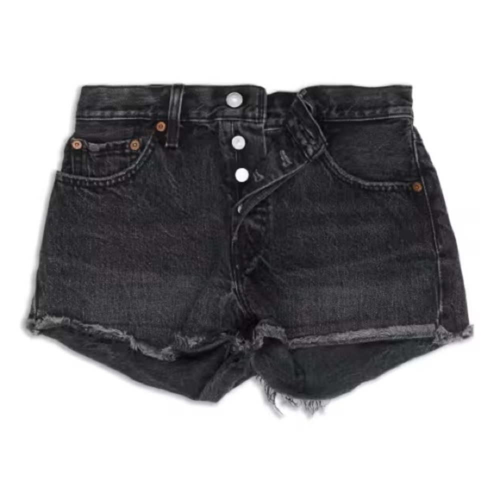 Levi's Black Jean Shorts